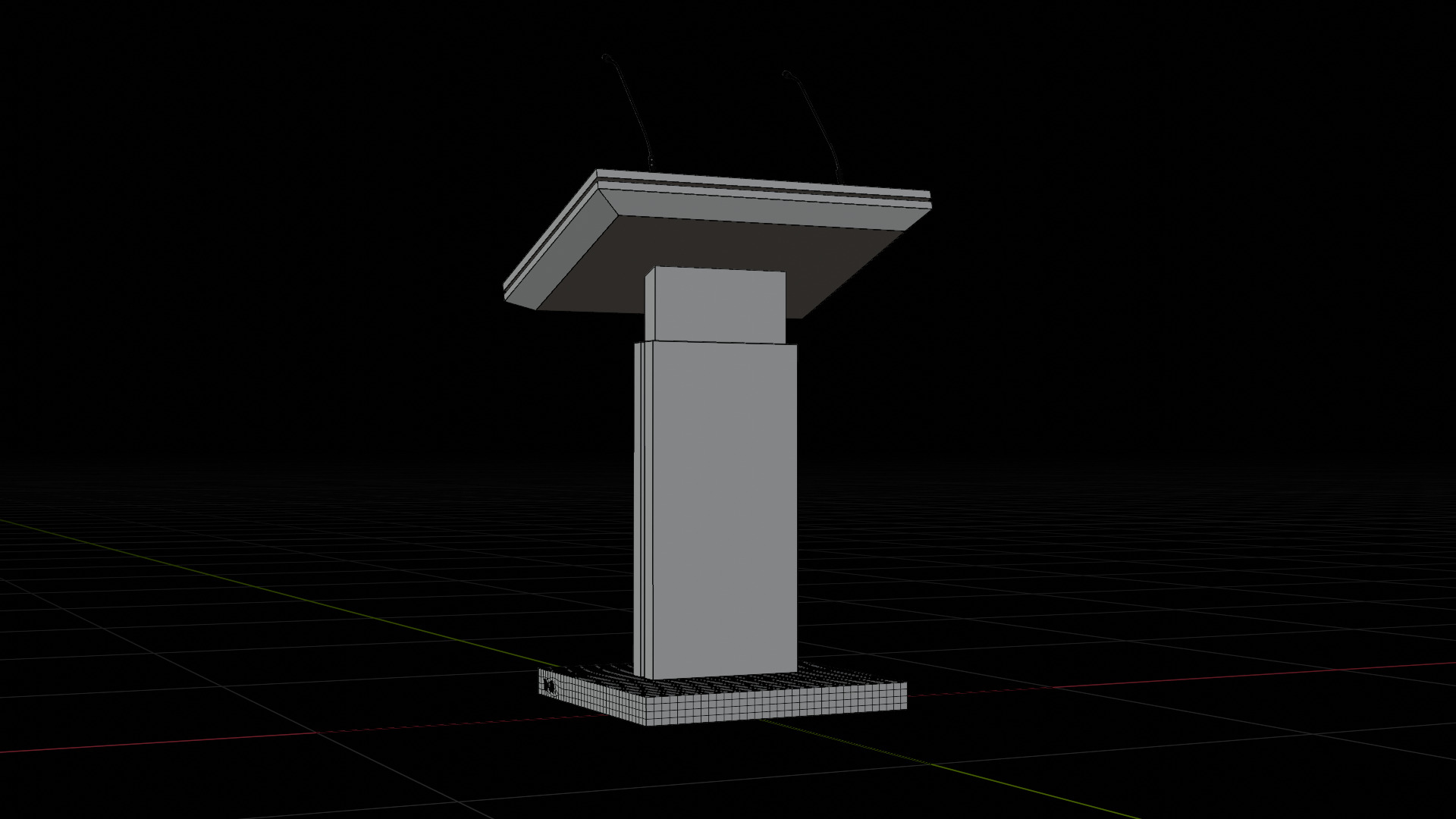 Future N Podium 3D model_18