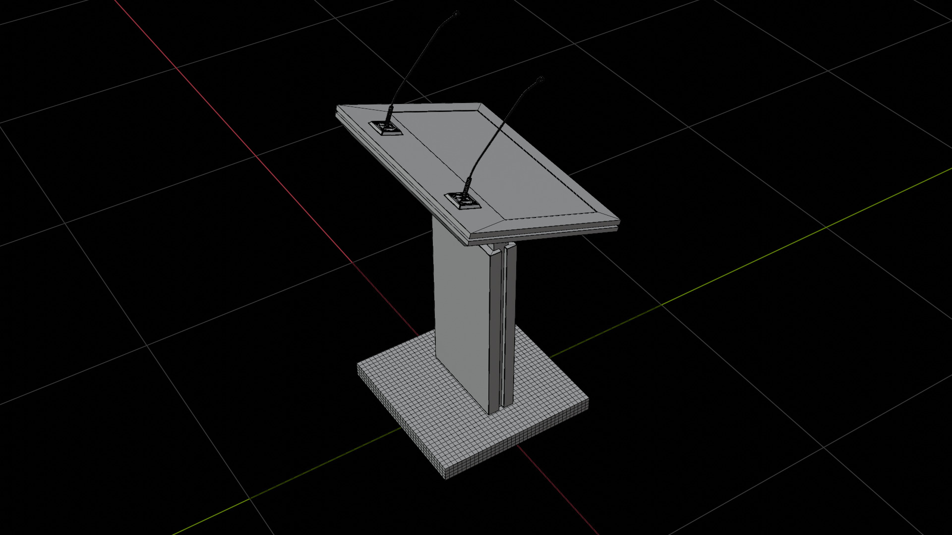 Future N Podium 3D model_20