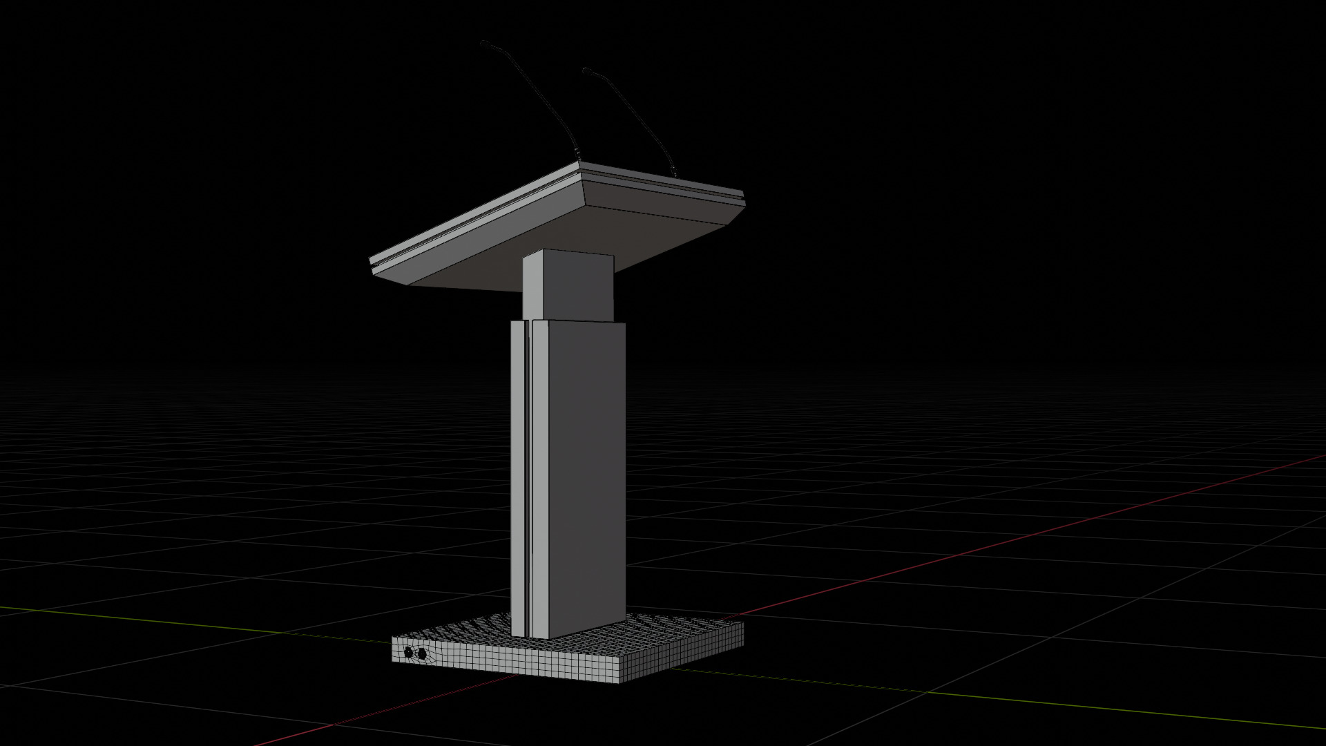 Future N Podium 3D model_19