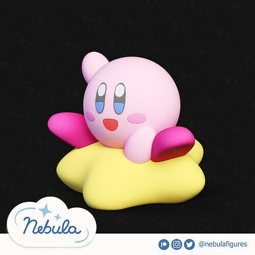 Kirby 3D print model