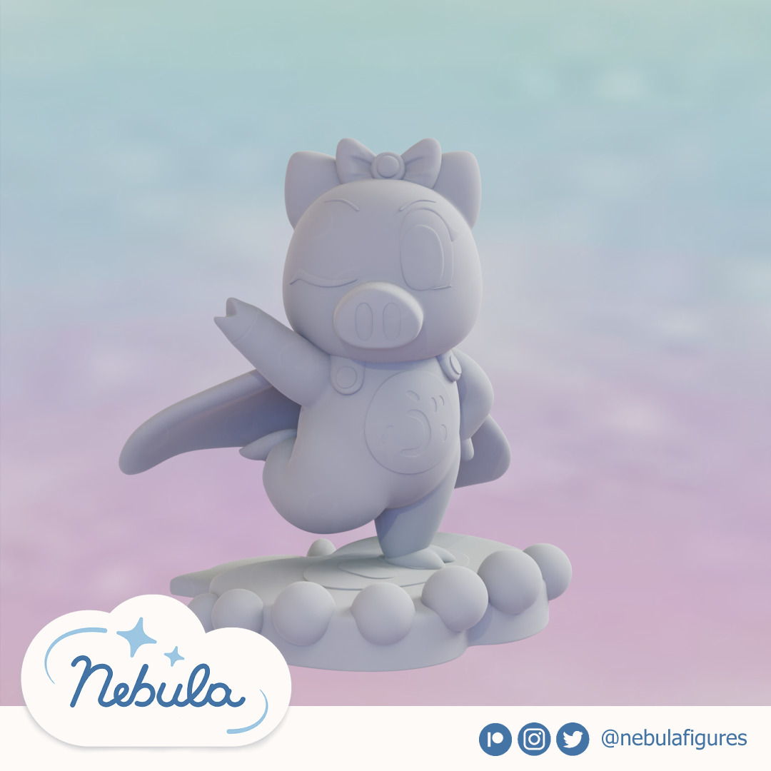 Super Pig - Tonde Burin 3D print model_1