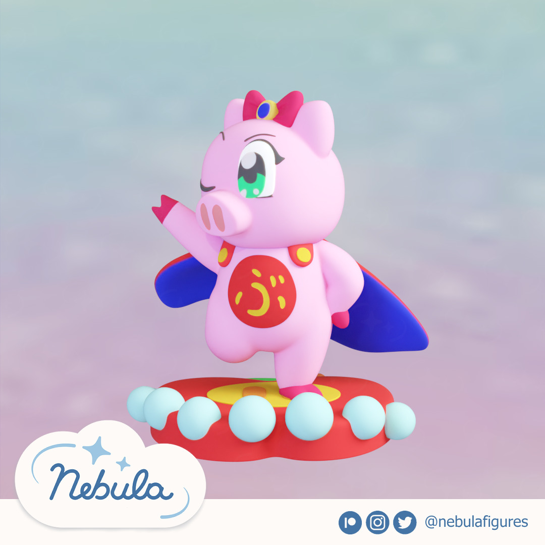 Super Pig - Tonde Burin 3D print model_4