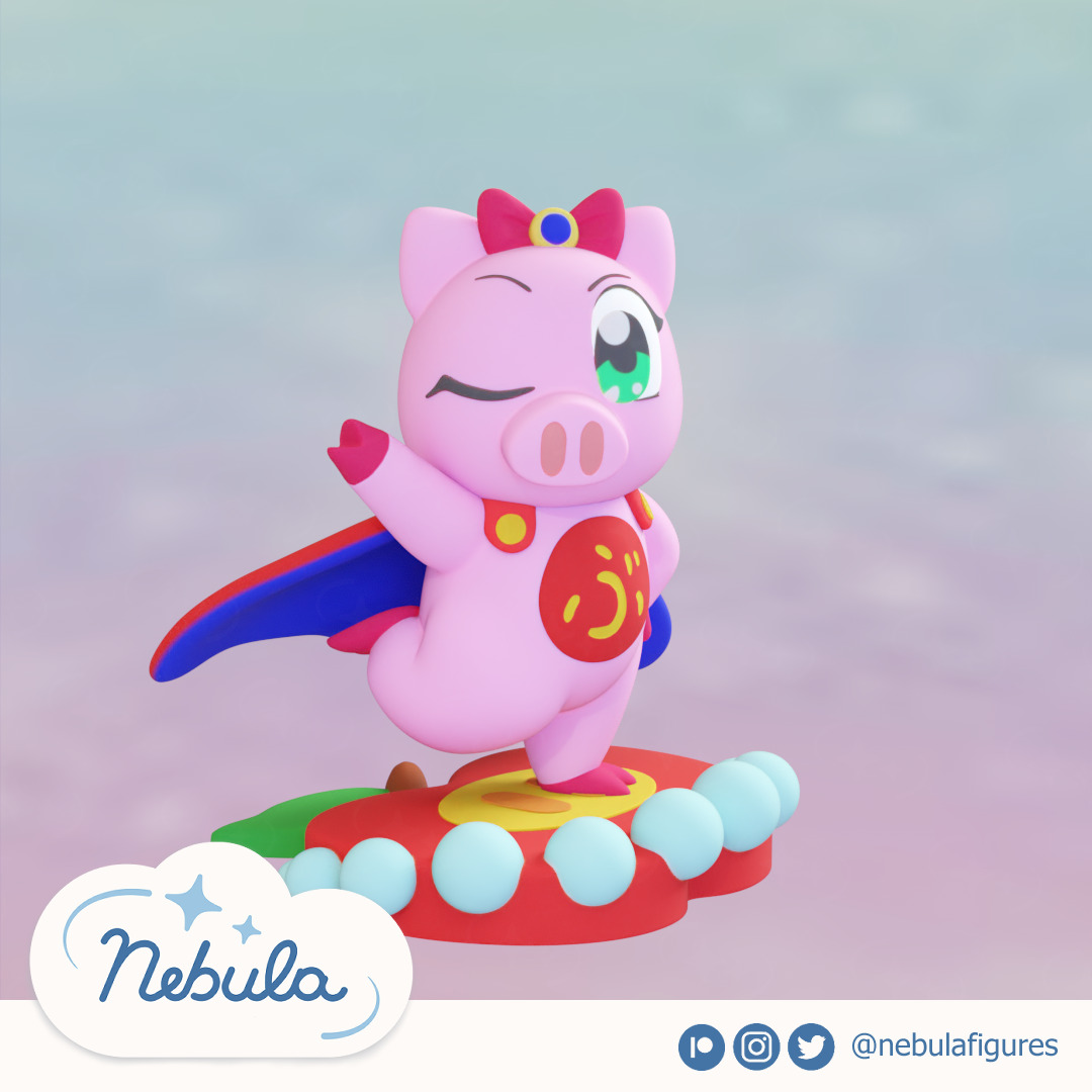 Super Pig - Tonde Burin 3D print model_6