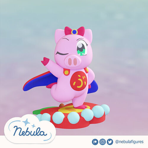 Super Pig - Tonde Burin 3D print model