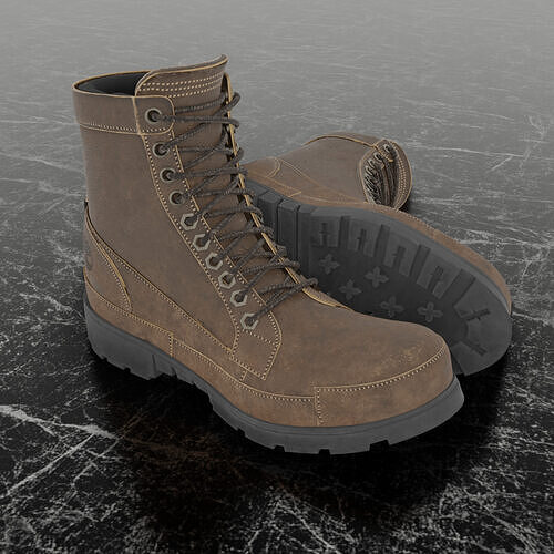 TIMBERLAND ORIGINALS 2 3D SHOES Low-poly 3D model