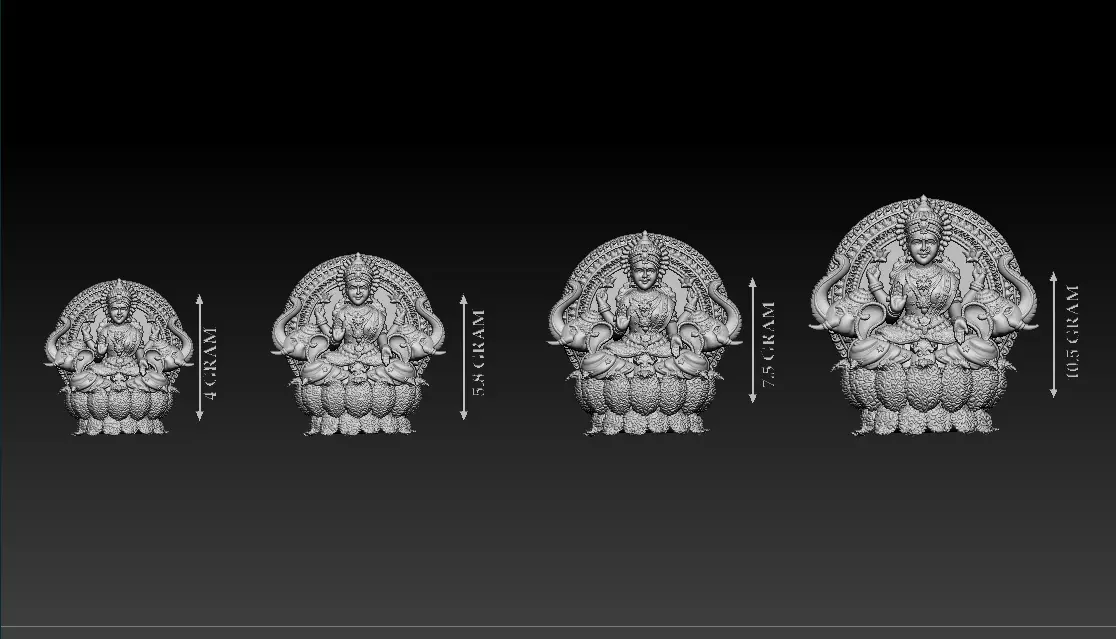 Laxmi Mata 3D print model 3D print model