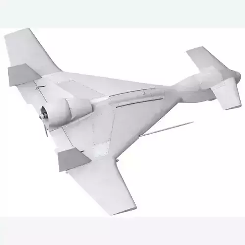 IAI Harop UAV loitering munition Drone 3D model
