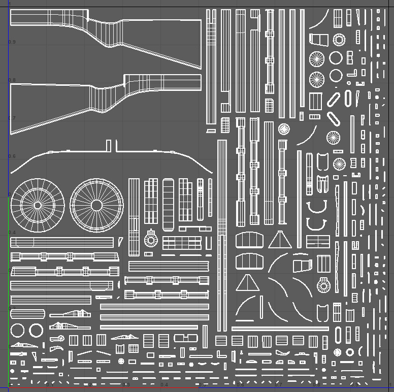 Low Poly Suomi KP31 SMG 3D Model Low-poly 3D model_12
