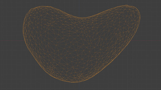 Photorealistic 3D scan of potato Low-poly 3D model 5