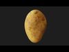 Photorealistic 3D scan of potato Low-poly 3D model_1