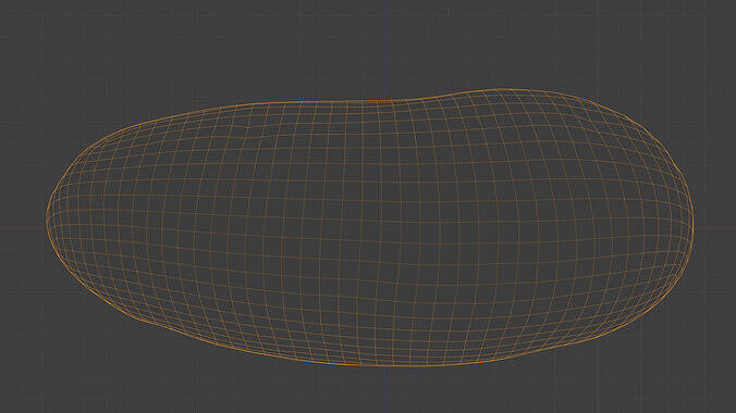 Photorealistic 3D scan of potato Low-poly 3D model 4