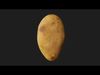 Photorealistic 3D scan of potato Low-poly 3D model_1