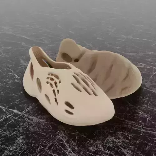 ADIDAS YEEZY FOAM RUNNER DESERT SAND 3D SHOES