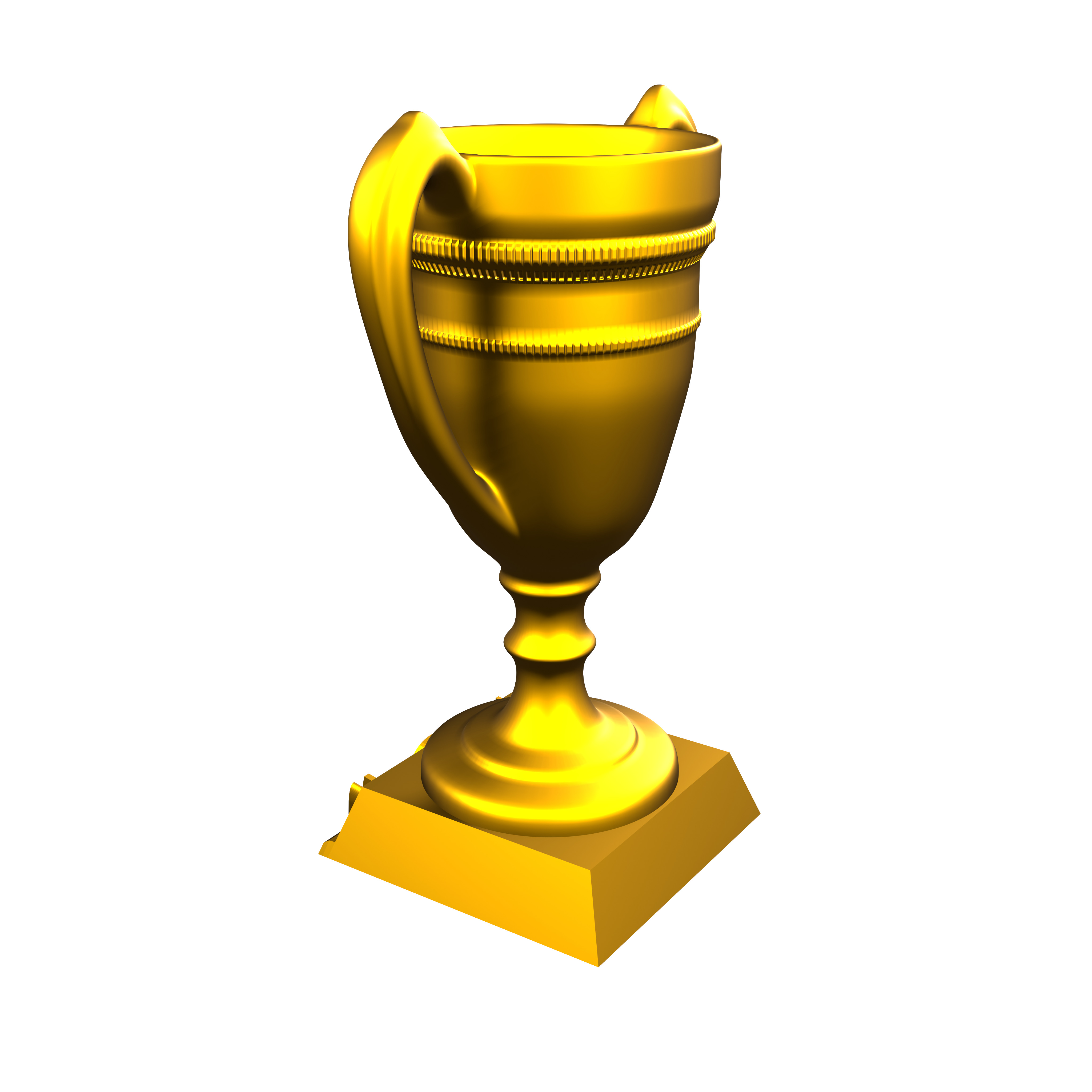 Trophy for the number 1 Dad 3D print model_4