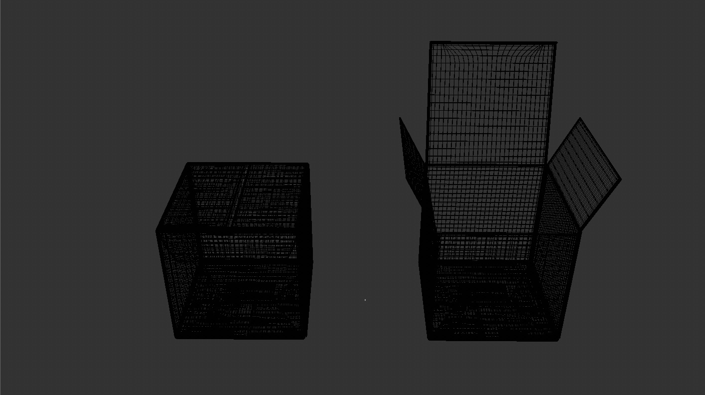 Paper Gift Box Mockup  3D model_4