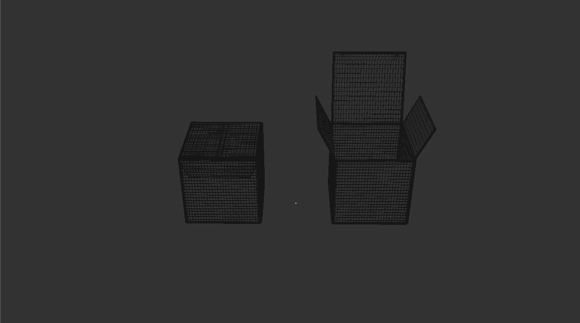 Paper Gift Box Mockup  3D model_3