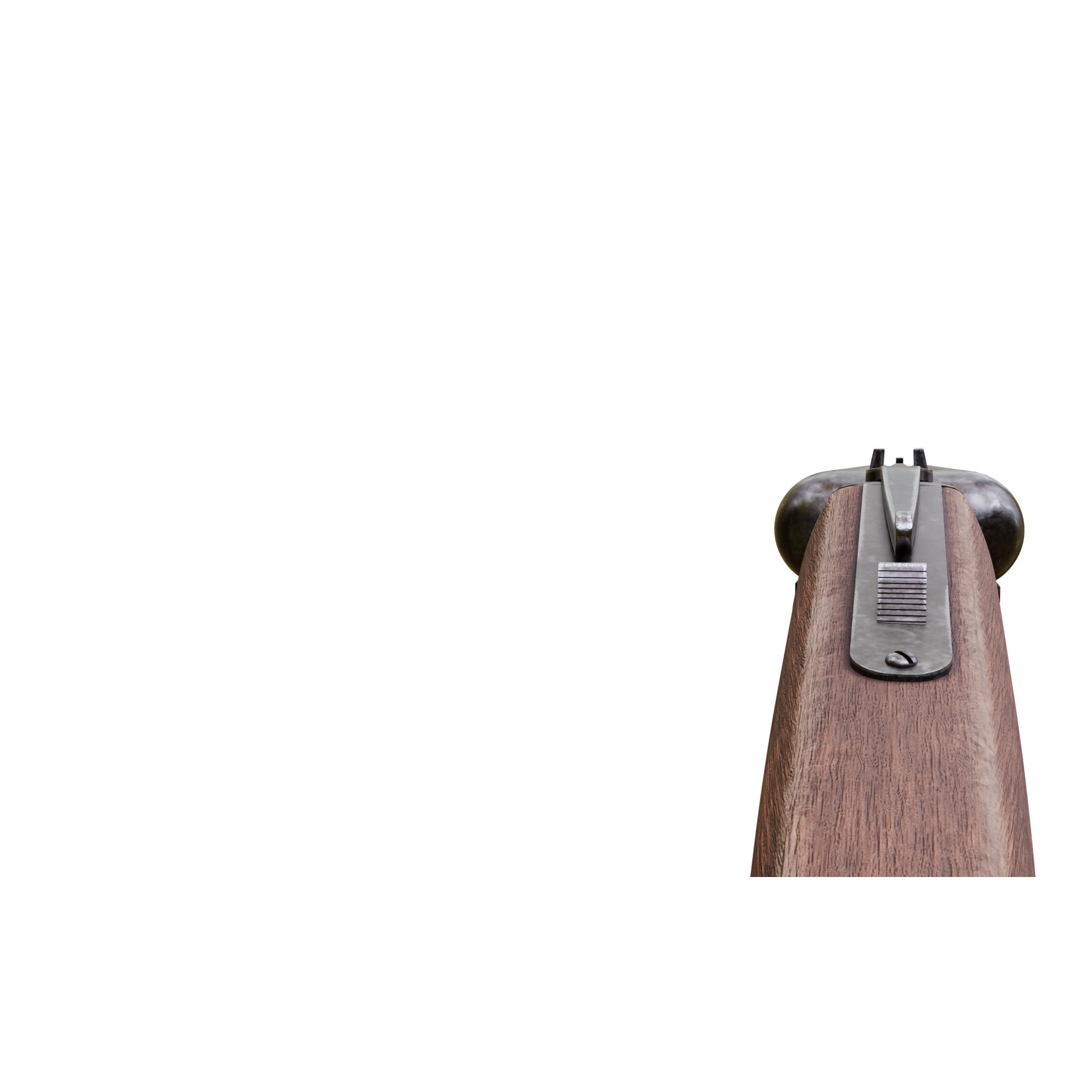 Double Barrel Shotgun 3D model_16