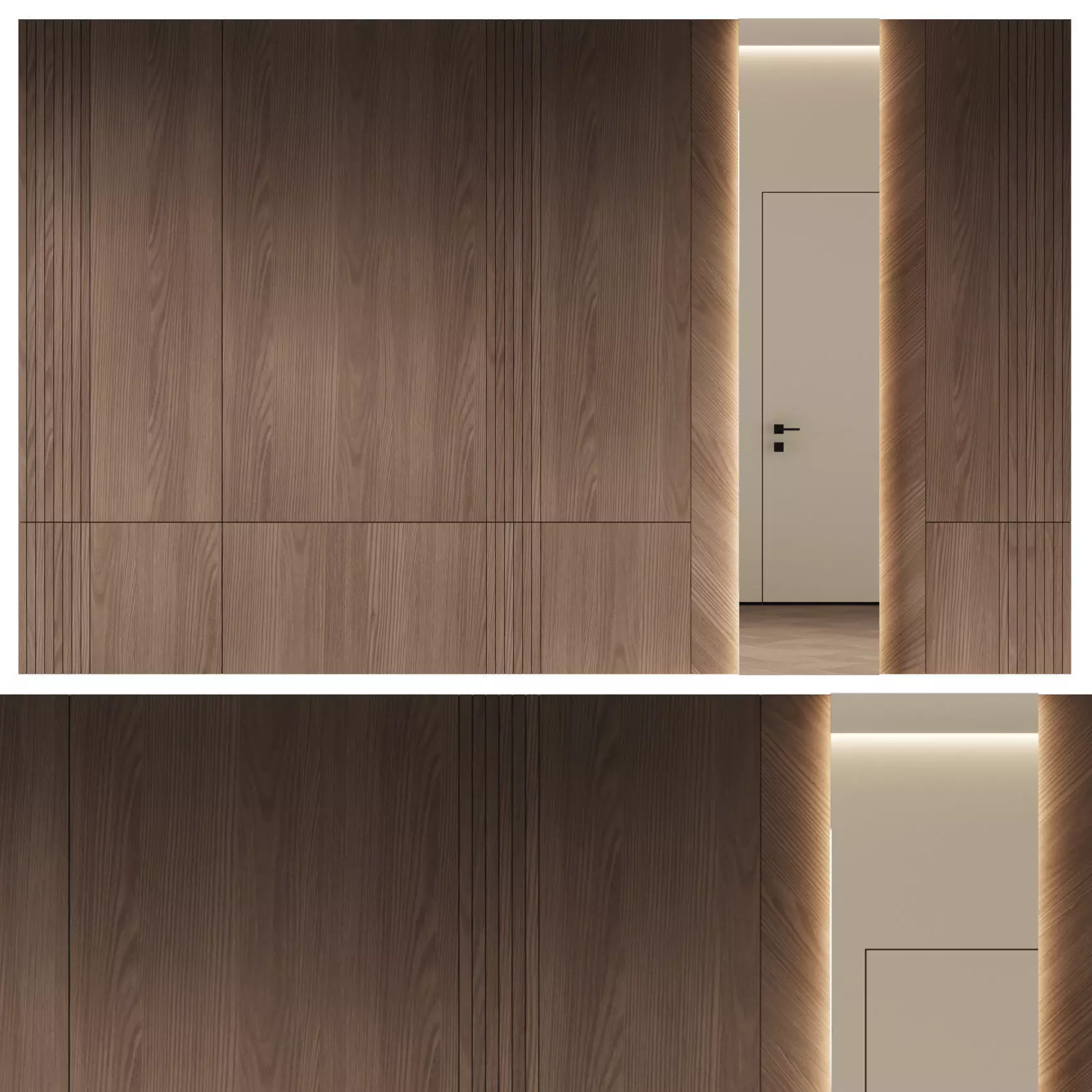 Decorative V47 Wall Panels 3D model