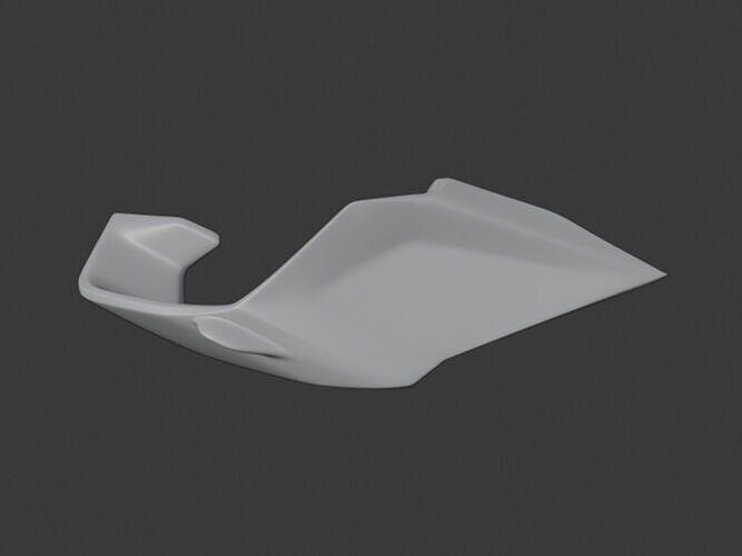 Winglet kawasaki zx25 and zx4r 3D print model