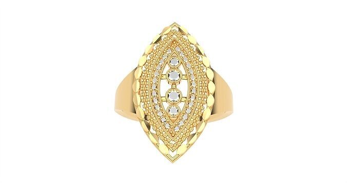 Thick Case Ring 3D print model