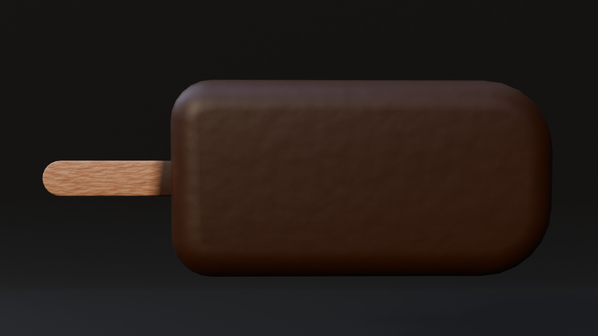 Ice Cream on Stick Low-poly 3D model_7