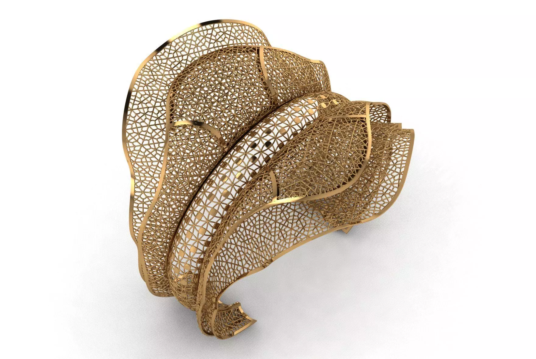 FUSION BRACKELET 3D print model_0