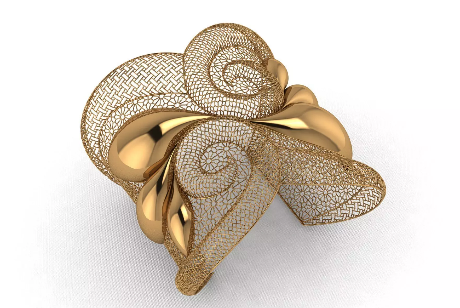 FUSION BRACKELET 3D print model_0