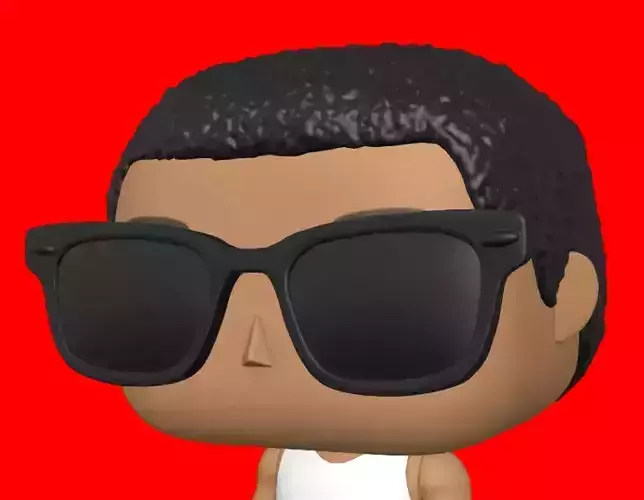 CUSTOM FUNKO POP - GLASSES 2 3D print model