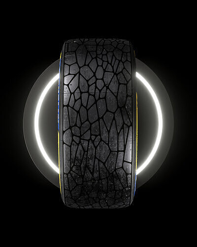 MICHELIN Pilot Sport Hypercar GTP 29 71 18 M 3D model 7