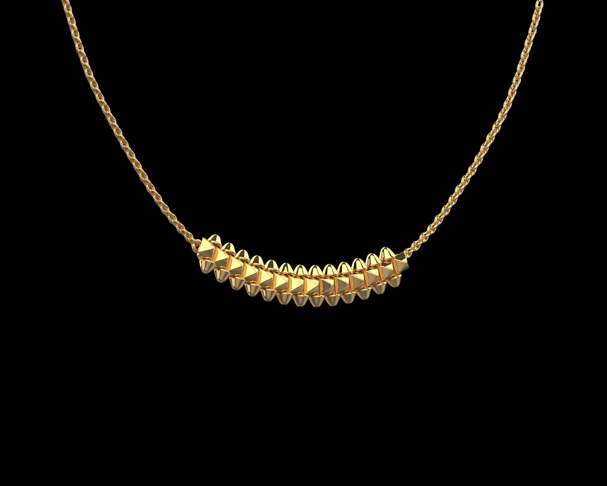 Clash De Cartie Pendant N232 3D print model_4