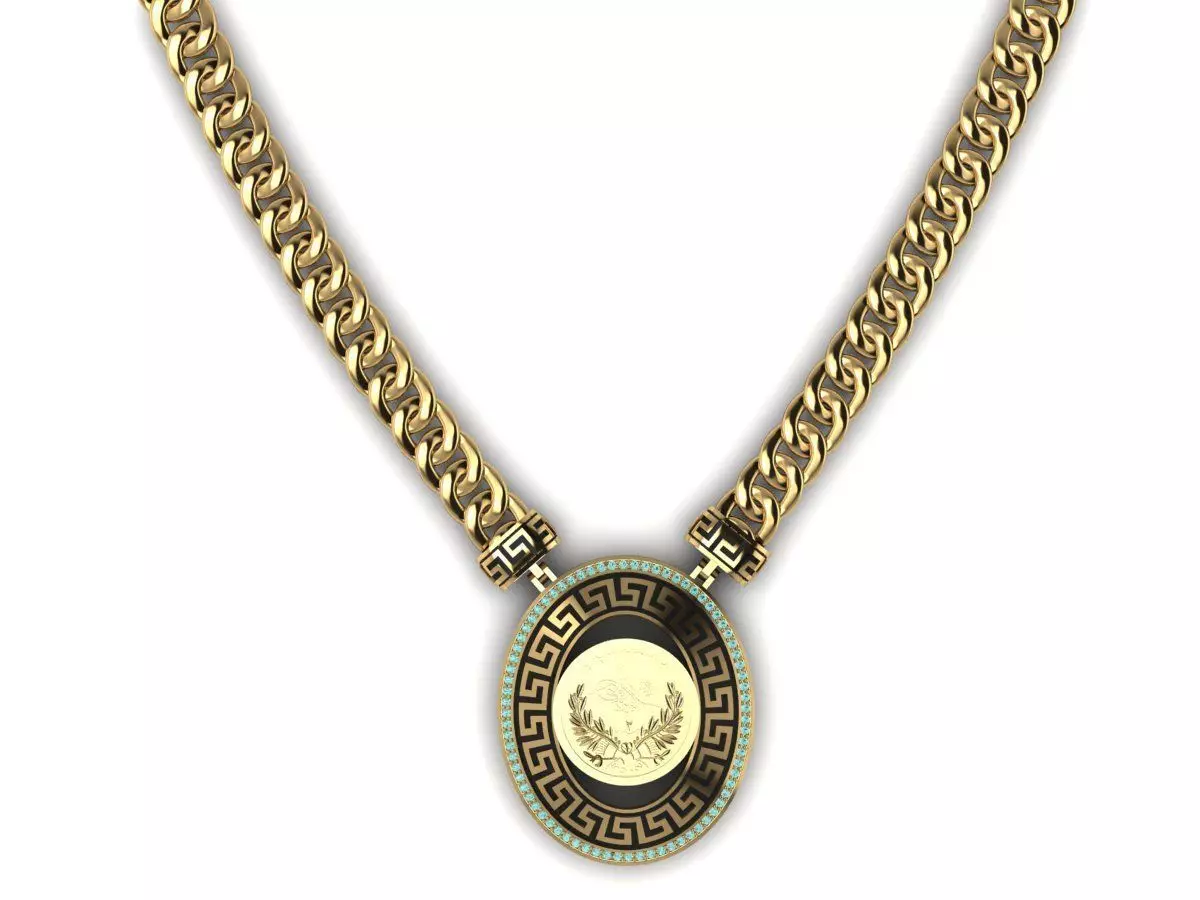 pendant 3D print model_0