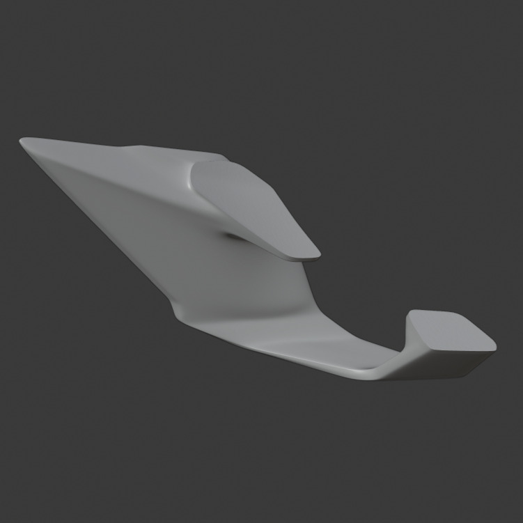 Winglet zx6r 3D print model_1