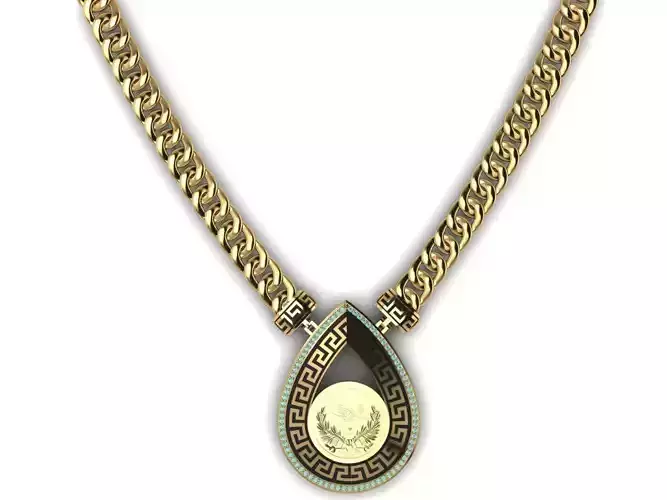 Pendant Gourmet 3D print model