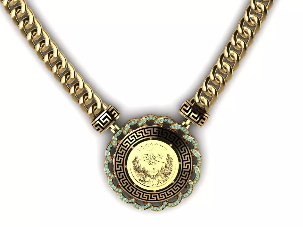 gurmet kolye ucu 3D print model_0