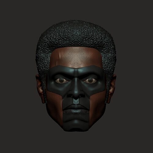 ONE 12 Scale HEAD MR TERRIFIC 3D print model