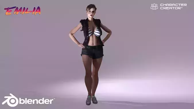 Emilia Mature Lady Character