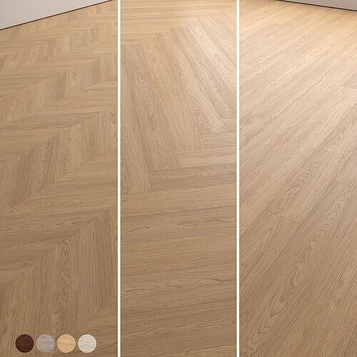 Oak wood flooring and parquet Set 50 Texture