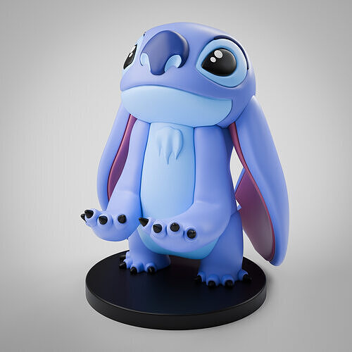Stitch from Lilo and Stitch - Cable Guy 3D print model
