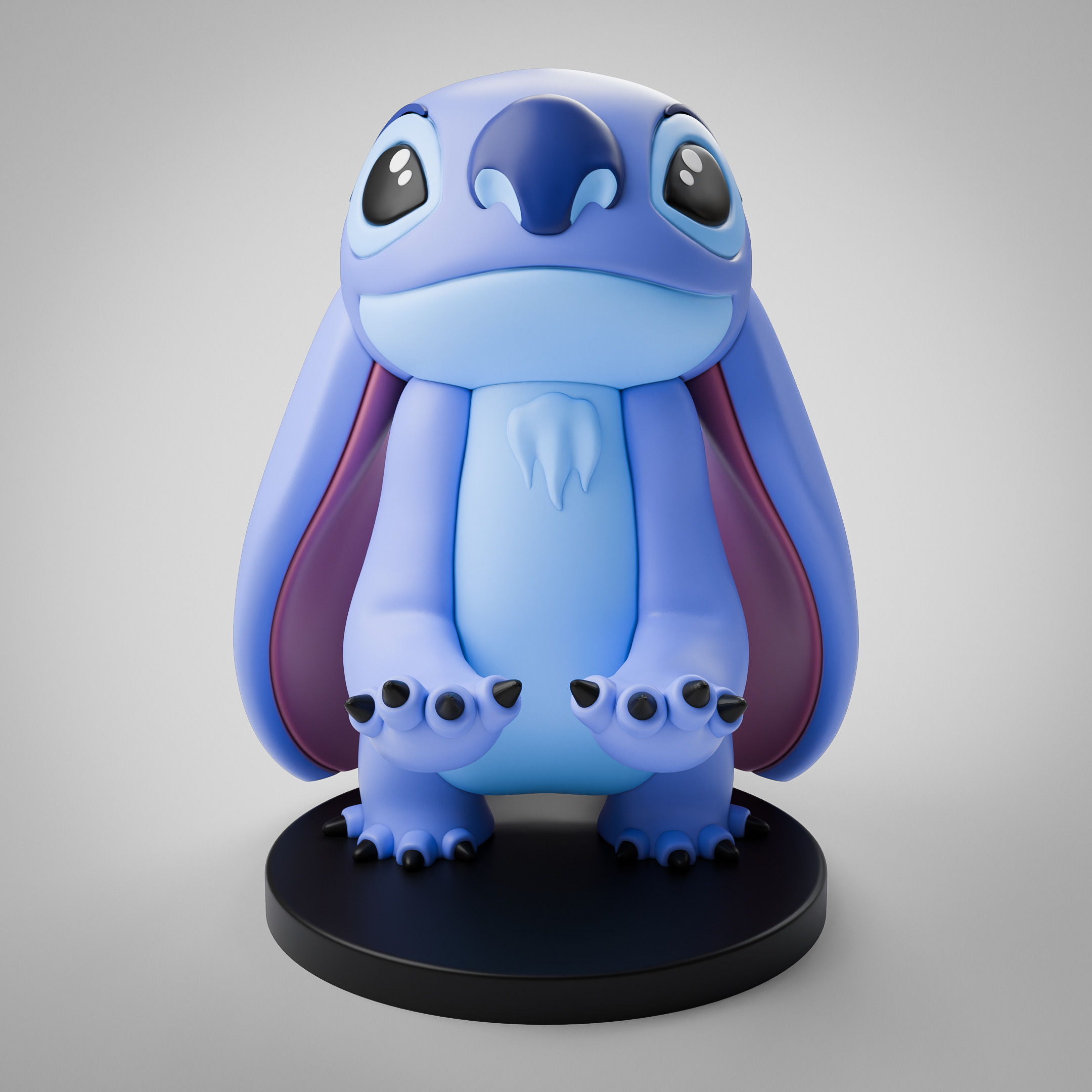 Stitch from Lilo and Stitch - Cable Guy 3D print model_1