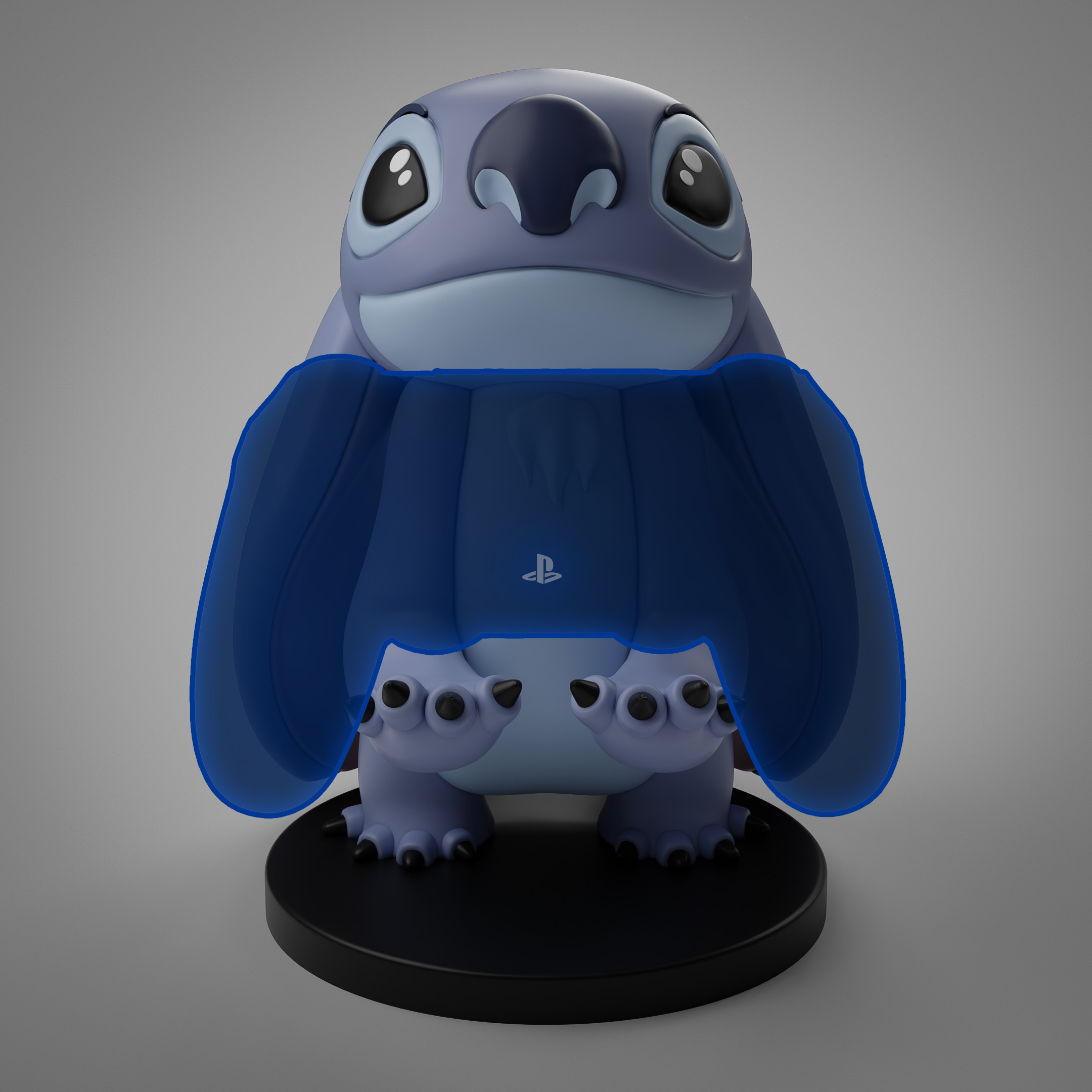 Stitch from Lilo and Stitch - Cable Guy 3D print model_2