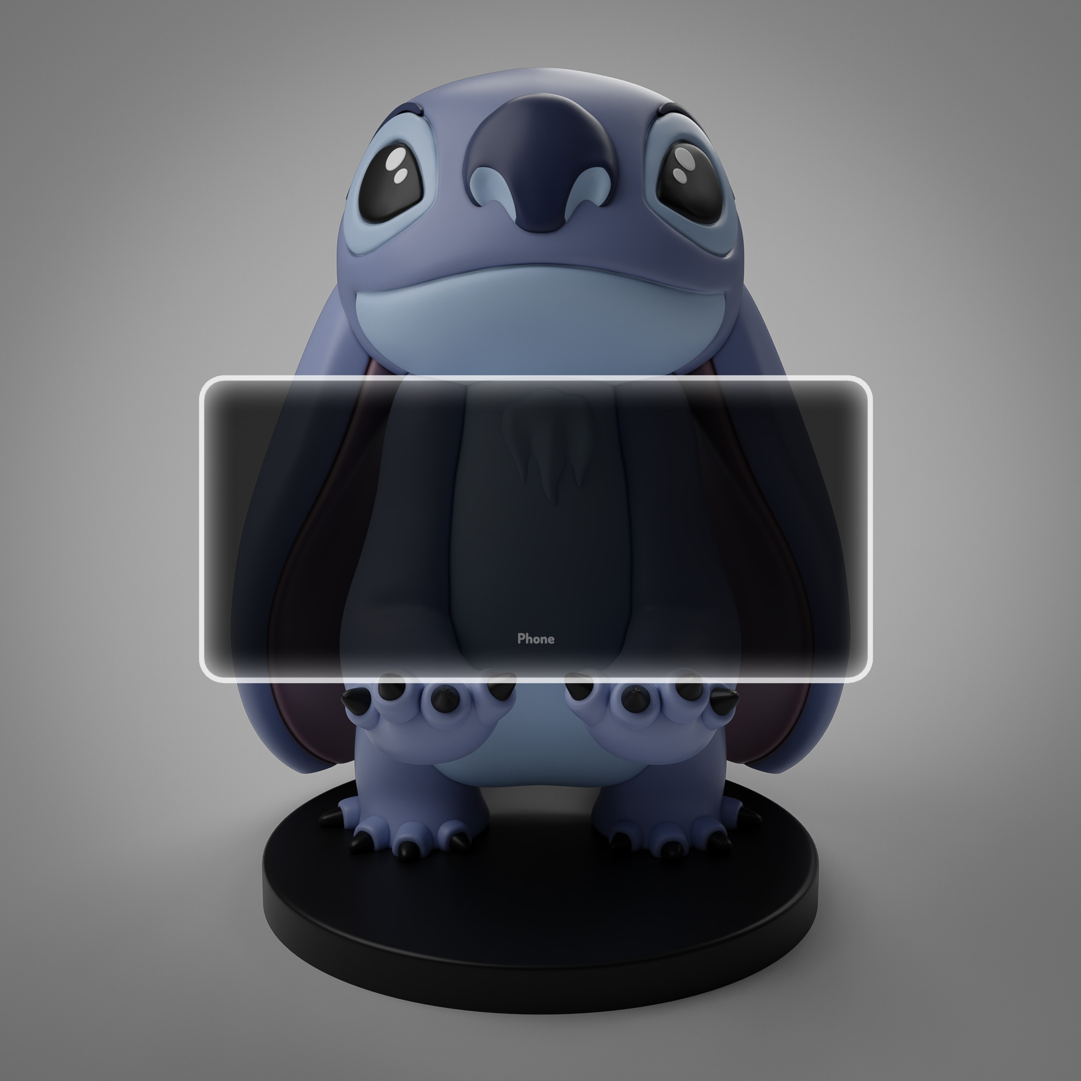 Stitch from Lilo and Stitch - Cable Guy 3D print model_4