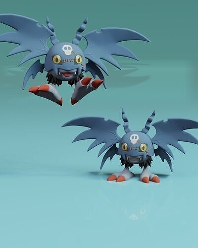 DemiDevimon PicoDevimon 3D print model