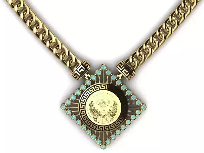 gourmet pendant 3D print model