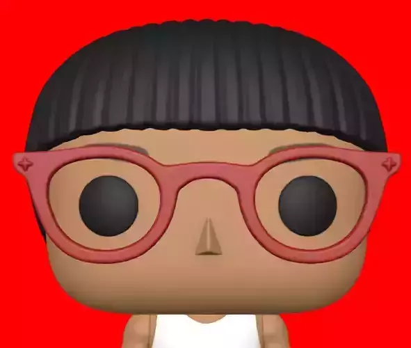 CUSTOM FUNKO POP - GLASSES 4 3D print model