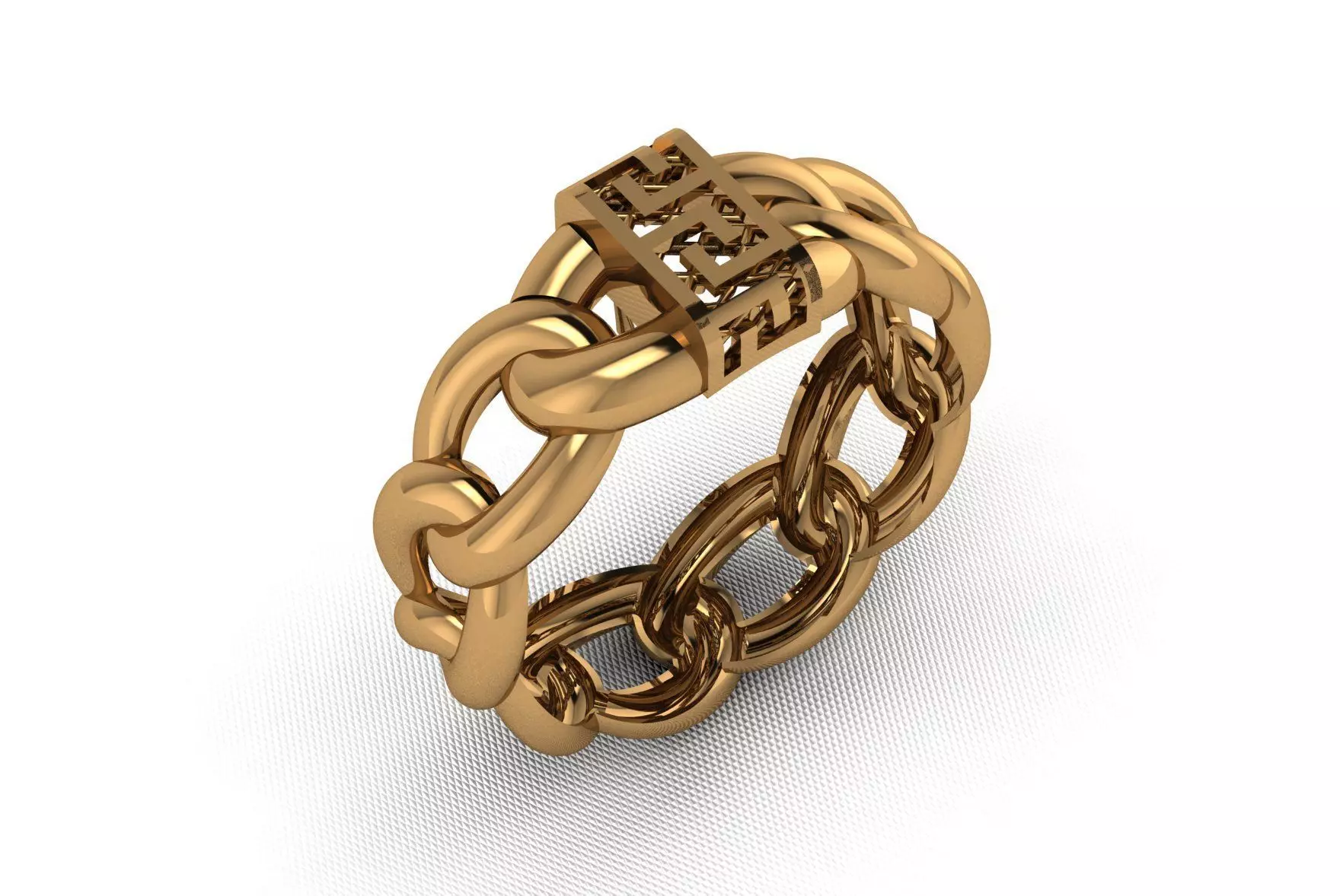 gurmet ring 3D print model_0