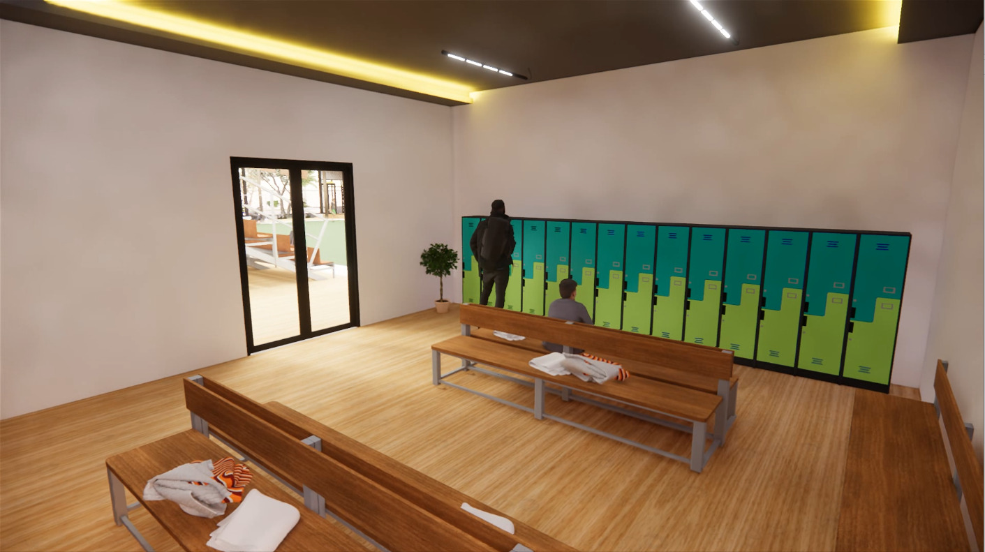 3d stadium Futsal SKP 3D print model_8