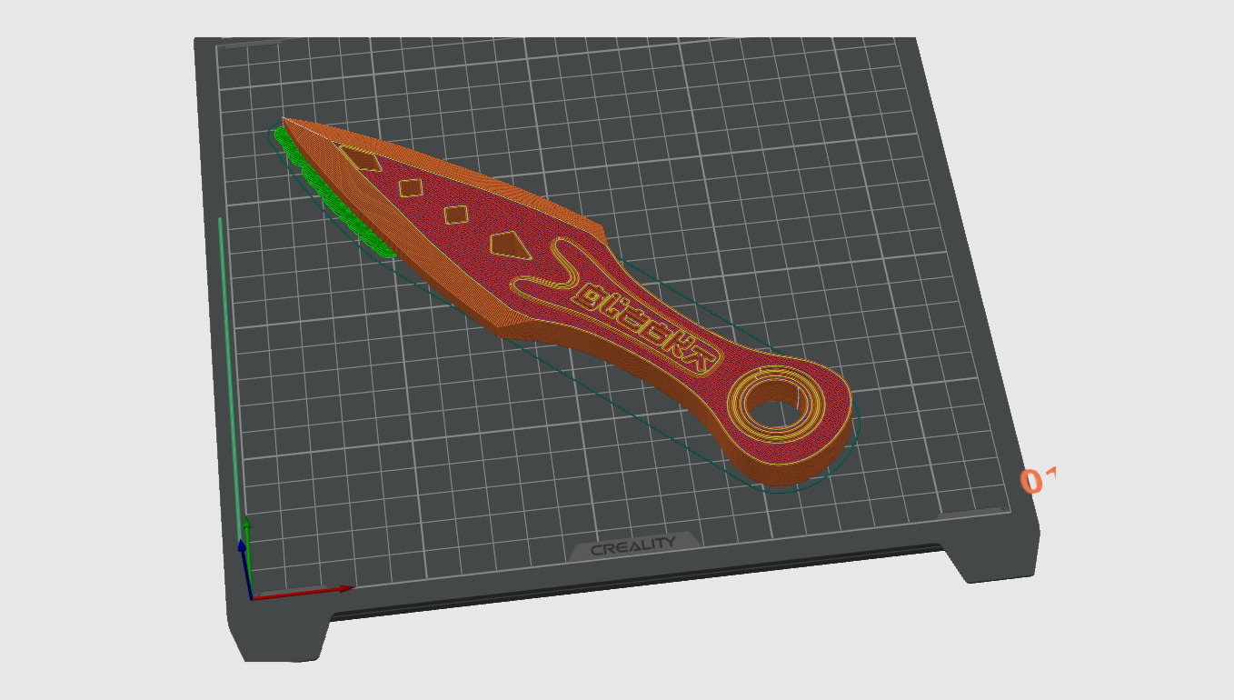 Spining Apex Legends Wraith Heirloom 3D print model_5