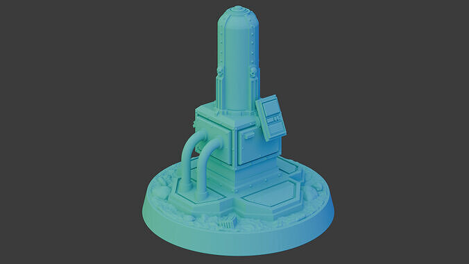 40mm Tactical Objective Marker 3D print model