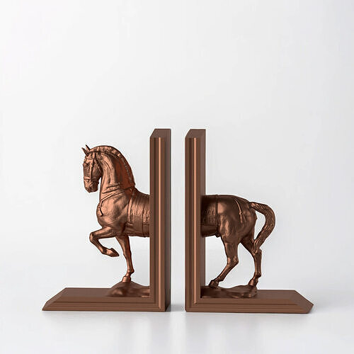 Horse Bookends 3D print model