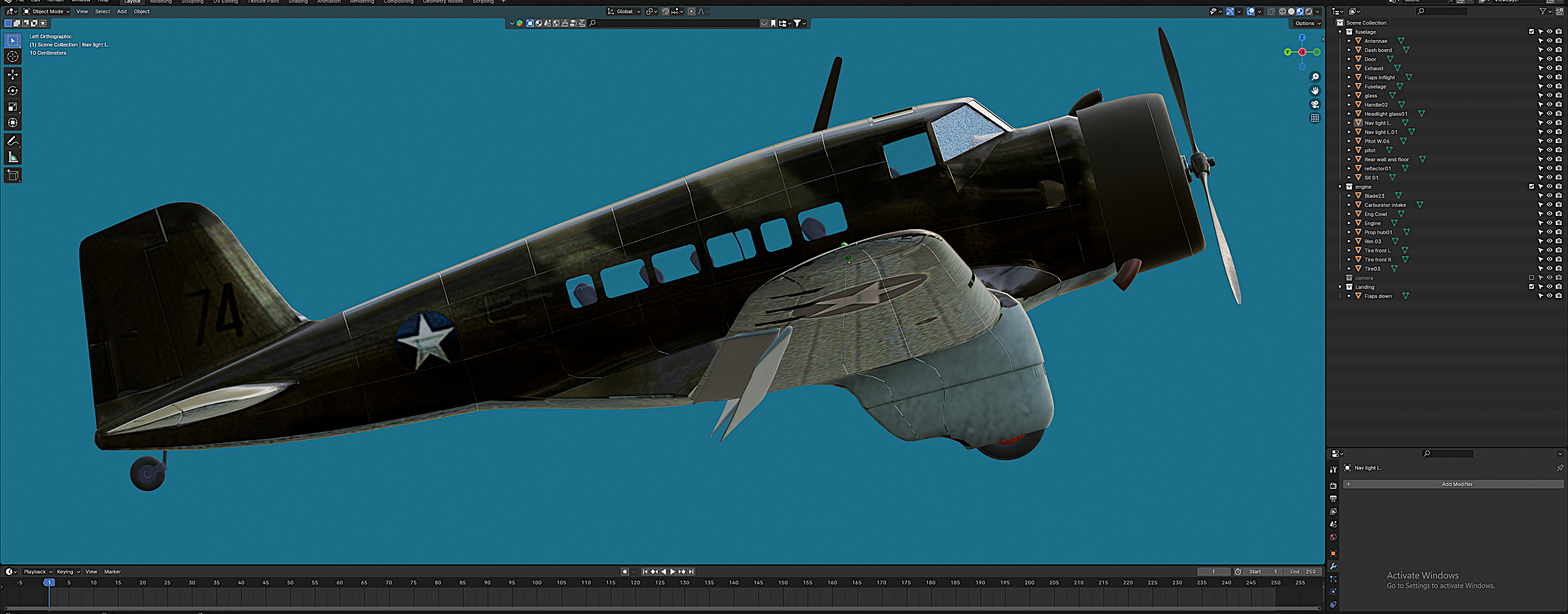 Northrop delta Free 3D model_4